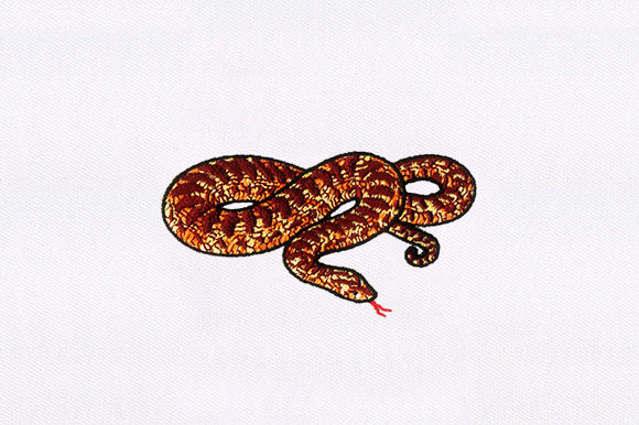 Corn Snake Embroidery: A Designer's Review for Bold Apparel