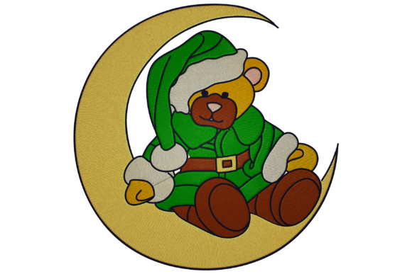 Little Bear on the Moon: A Cozy Holiday Embroidery Review