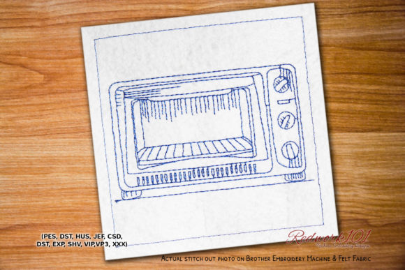 Old Electric Oven Bluework: A Designer's Review