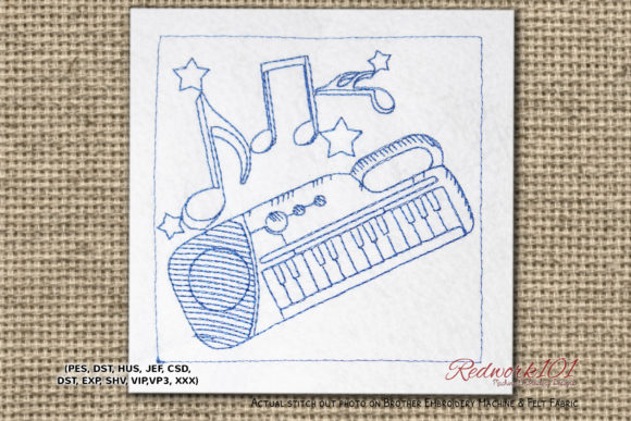 Piano Keyboard Embroidery: A Designer's Review