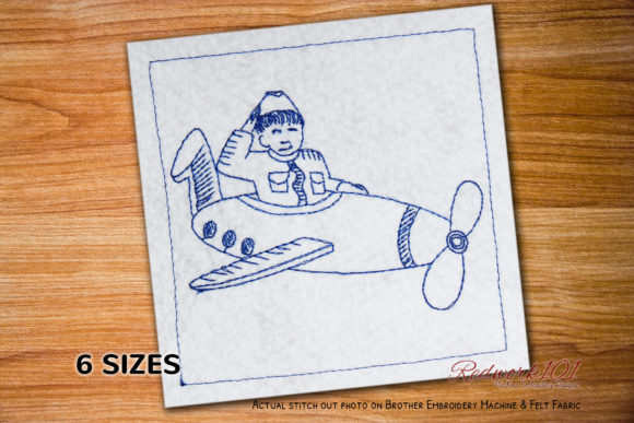 Pilot with Plane: A Designer's Review for Custom Embroidery