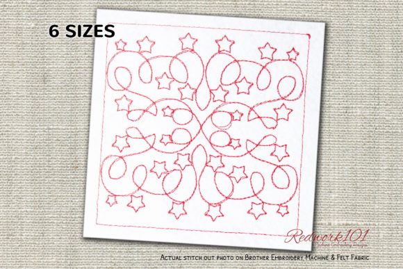 Quilt Pattern Lineart Design Review for Boutique Apparel