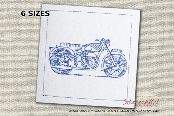 Review: Classic British Motorcycle Redwork for Makers