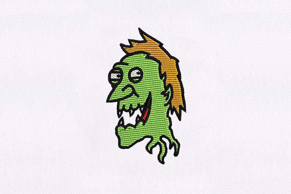 Reviewing Ugly Cartoon Design for Holiday Embroidery